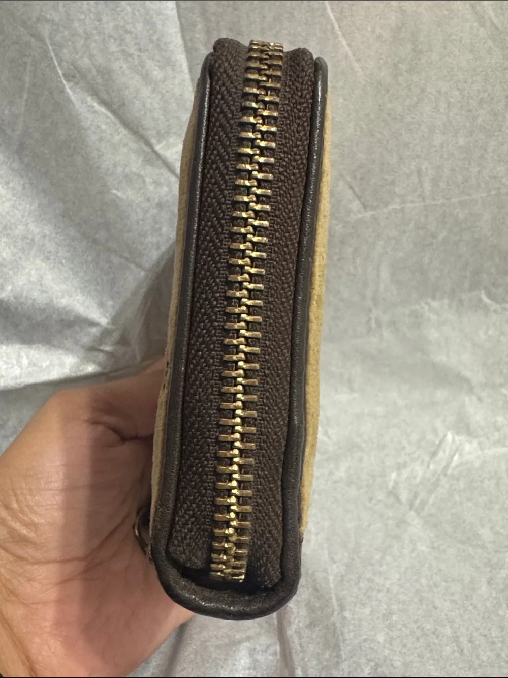 Juicy Couture Y2K Velour Zip Around Wallet
